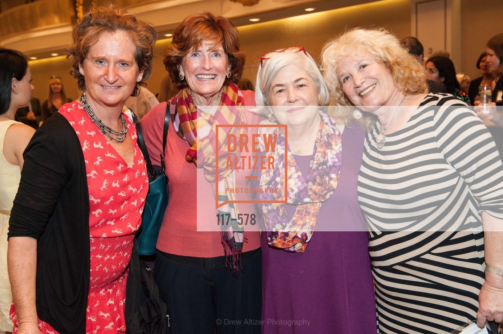 Theresa Ryan, Lee Heagarty, Molly Wilkinson, Vivian Harris, HOMELESS PRENATAL Annual Luncheon 2014, US, October 1st, 2014, Photo #117-578 Theresa Ryan, Lee Heagarty, Molly Wilkinson, Vivian Harris, Photo #117-578
