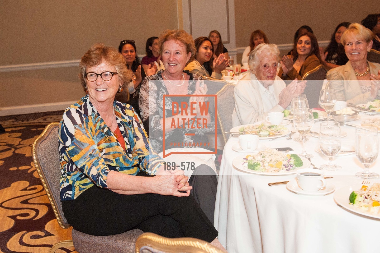 Martha Ryan, Aileen Ryan, Kate Ryan, HOMELESS PRENATAL Annual Luncheon 2014, US, October 1st, 2014, Photo #189-578 Martha Ryan, Aileen Ryan, Kate Ryan, Photo #189-578