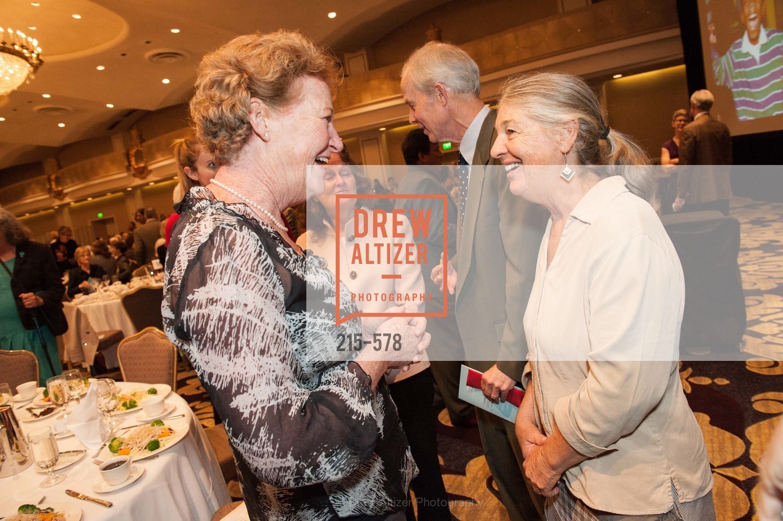 Aileen Ryan, Sheila O'Brien, HOMELESS PRENATAL Annual Luncheon 2014, US, October 1st, 2014, Photo #215-578 Aileen Ryan, Sheila O'Brien, Photo #215-578