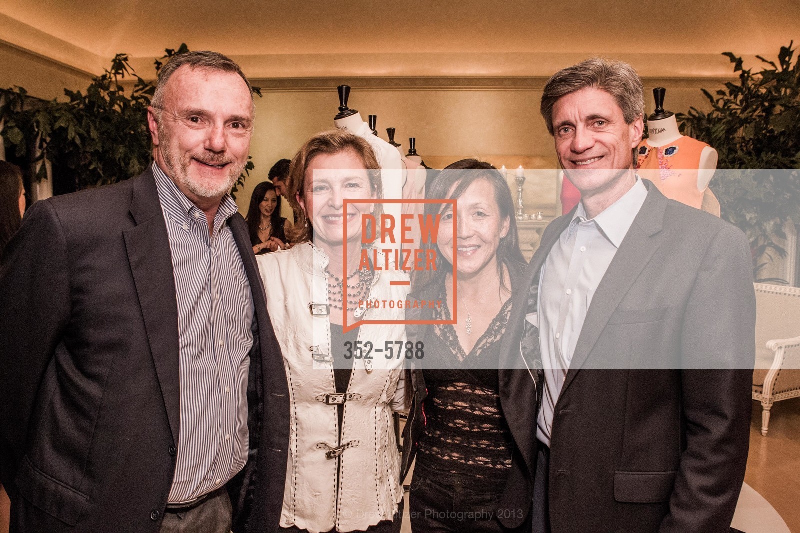 Philip Gregory, Kathy Gregory, Anne Longo, Frank Longo, Terracotta Warriors Launch Party, US, January 30th, 2013, Photo #352-5788 Philip Gregory, Kathy Gregory, Anne Longo, Frank Longo, Photo #352-5788