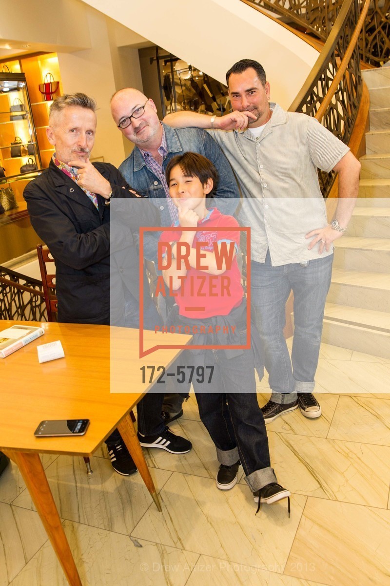 Simon Doonan, Elijah Winslow, David Stewart, Michael Winslow, Photo #172-5797