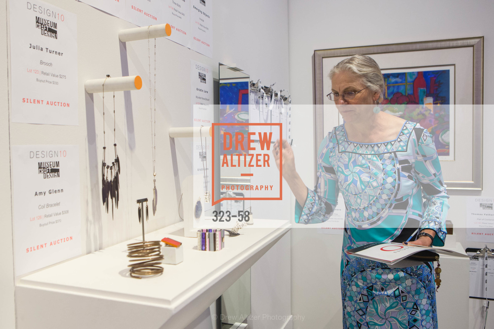 Nancy Steiner, Design10 Anniversary Auction Hosted by the Museum of Craft and Design, Museum of Craft and Design, April 24th, 2015,Drew Altizer, Drew Altizer Photography, full-service event agency, private events, San Francisco photographer, photographer California