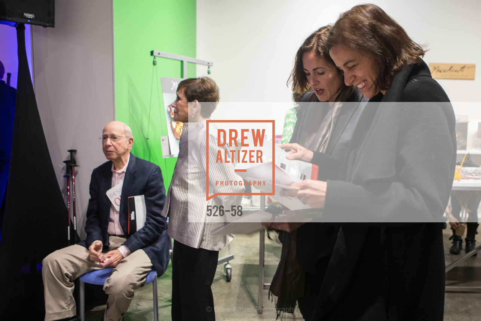 Wendy MacNaughton, Alison Ariess, Design10 Anniversary Auction Hosted by the Museum of Craft and Design, Museum of Craft and Design, April 24th, 2015,Drew Altizer, Drew Altizer Photography, full-service agency, private events, San Francisco photographer, photographer california