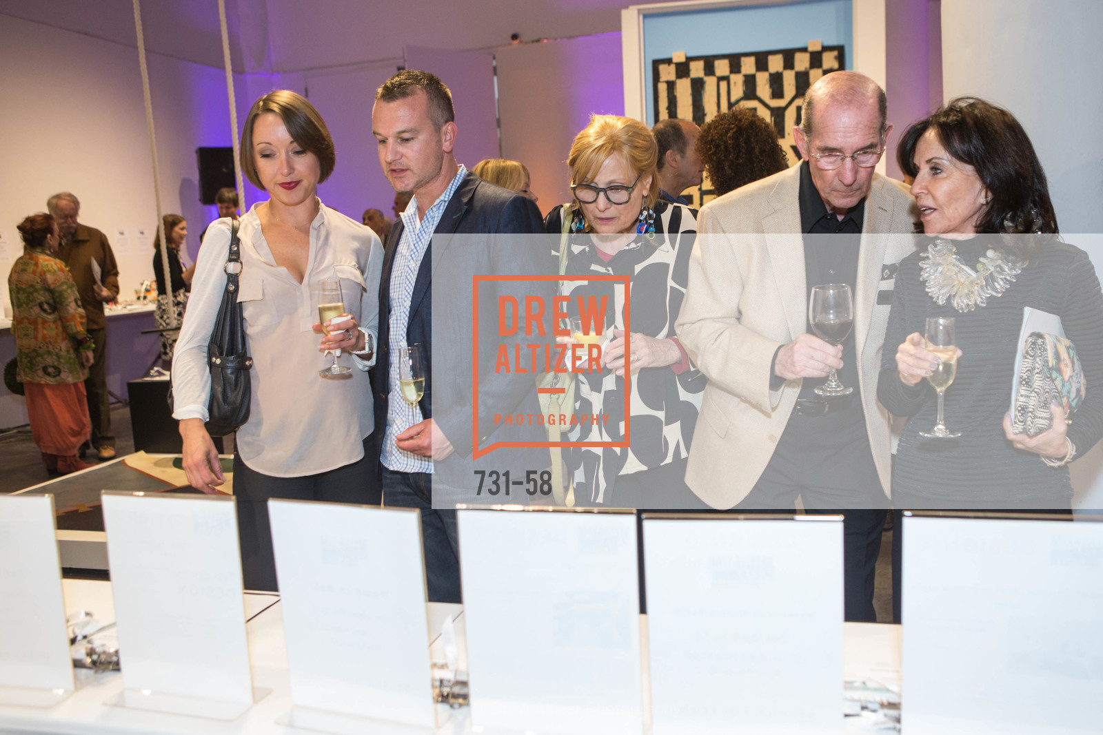 Steve Kaplan, Alyce Kaplan, Design10 Anniversary Auction Hosted by the Museum of Craft and Design, Museum of Craft and Design, April 24th, 2015,Drew Altizer, Drew Altizer Photography, full-service agency, private events, San Francisco photographer, photographer california