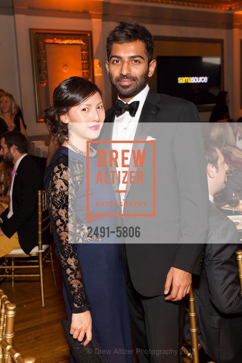 Kathy Chan, Ashwin Jacob, SAMASOURCE 5th Annual Give Work Gala, US, November 1st, 2013, Photo #2491-5806 Kathy Chan, Ashwin Jacob, Photo #2491-5806