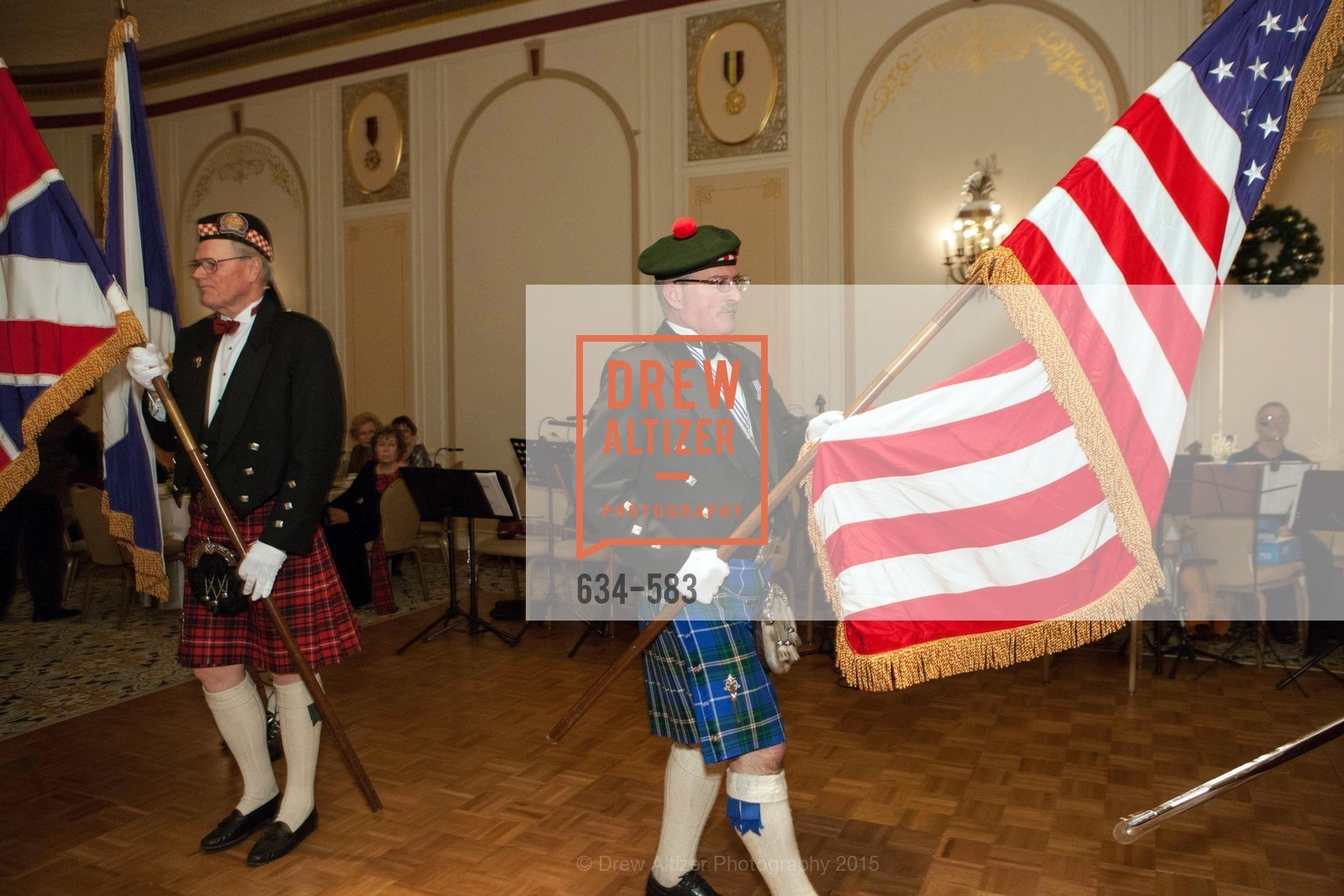 Fred Rutledge, St. Andrew's Society of San Francisco Annual Banquet and Ball 2015, Marines' Memorial Club & Hotel. 609 Sutter St, November 28th, 2015