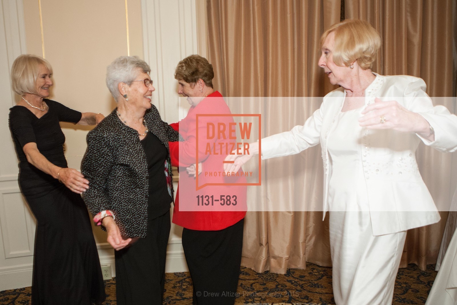 Diana Sworakowski, Jane Standing, Pamela Sweetman, Betty Legan, St. Andrew's Society of San Francisco Annual Banquet and Ball 2015, Marines' Memorial Club & Hotel. 609 Sutter St, November 28th, 2015,Drew Altizer, Drew Altizer Photography, full-service agency, private events, San Francisco photographer, photographer california