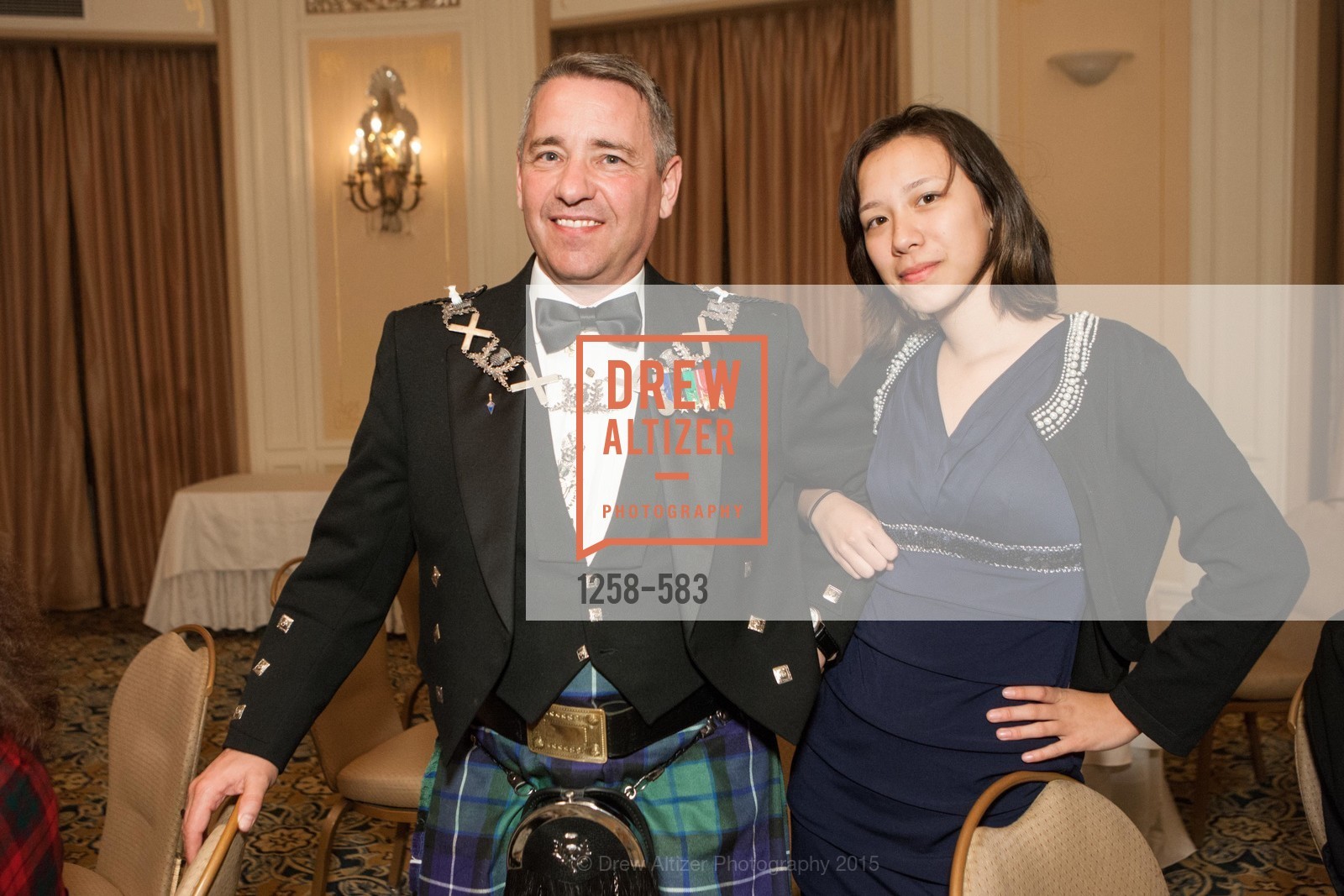 Jamie Koyil, Noel Kyle, St. Andrew's Society of San Francisco Annual Banquet and Ball 2015, Marines' Memorial Club & Hotel. 609 Sutter St, November 28th, 2015,Drew Altizer, Drew Altizer Photography, full-service agency, private events, San Francisco photographer, photographer california