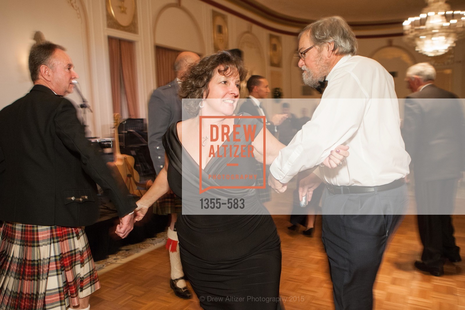 Dance Floor, St. Andrew's Society of San Francisco Annual Banquet and Ball 2015, Marines' Memorial Club & Hotel. 609 Sutter St, November 28th, 2015, Photo #1355-583 Dance Floor, Photo #1355-583