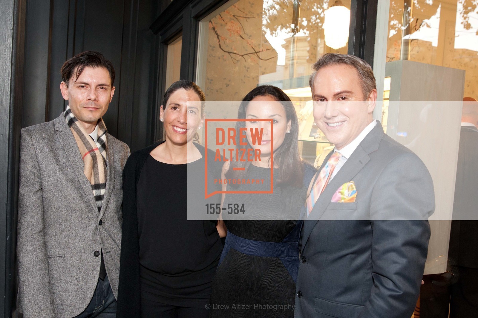 Damion Matthews, Gabrielle Martin DelCampos, Bahya Oumil-Murad, Joel Goodrich, Alexis Bittar Event; Support of the San Francisco Fall Antique Show Benefitting Enterprise for High School Students Francisco Fall Antique Show, benefiting Enterprise for High School Students, US, October 2nd, 2014,Drew Altizer, Drew Altizer Photography, full-service agency, private events, San Francisco photographer, photographer california