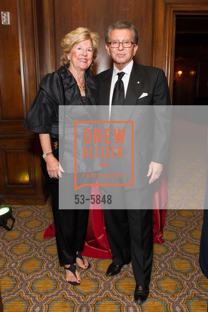 Judy Marcus, George Marcus, ELIOS CHARITABLE FOUNDATION Presents the 2013 Hellenic Charity Ball, US, November 2nd, 2013, Photo #53-5848 Judy Marcus, George Marcus, Photo #53-5848