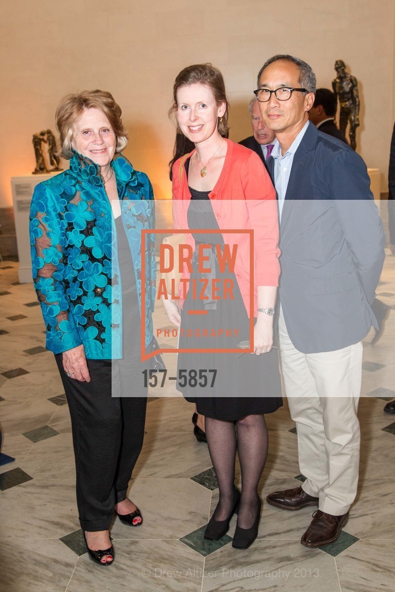 Frances Lloyd, Frances Homan Jue, Gerry Jue, Impressionists on the Water Donor Opening Reception at the LEGION OF HONOR, US, May 30th, 2013, Photo #157-5857 Frances Lloyd, Frances Homan Jue, Gerry Jue, Photo #157-5857