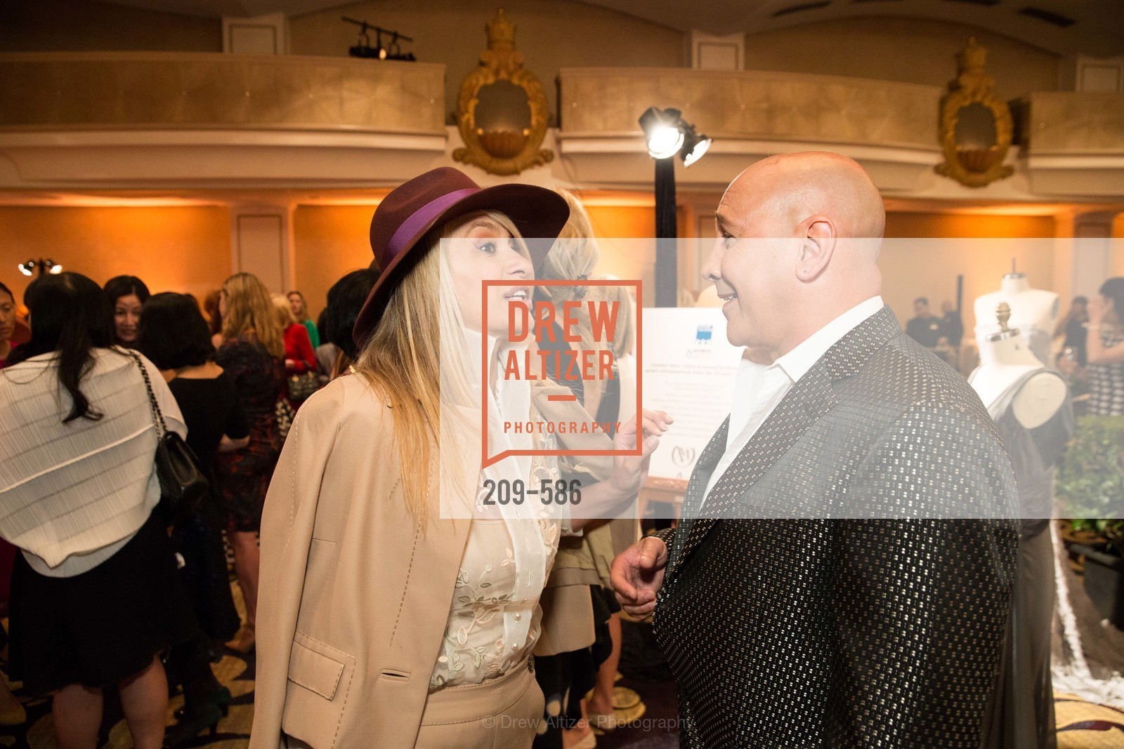 Navid Armstrong, Carmen Marc Valvo, 2014 Bay Area ARTHRITIS AUXILLIARY Benefit & Fashion Show, US, October 2nd, 2014