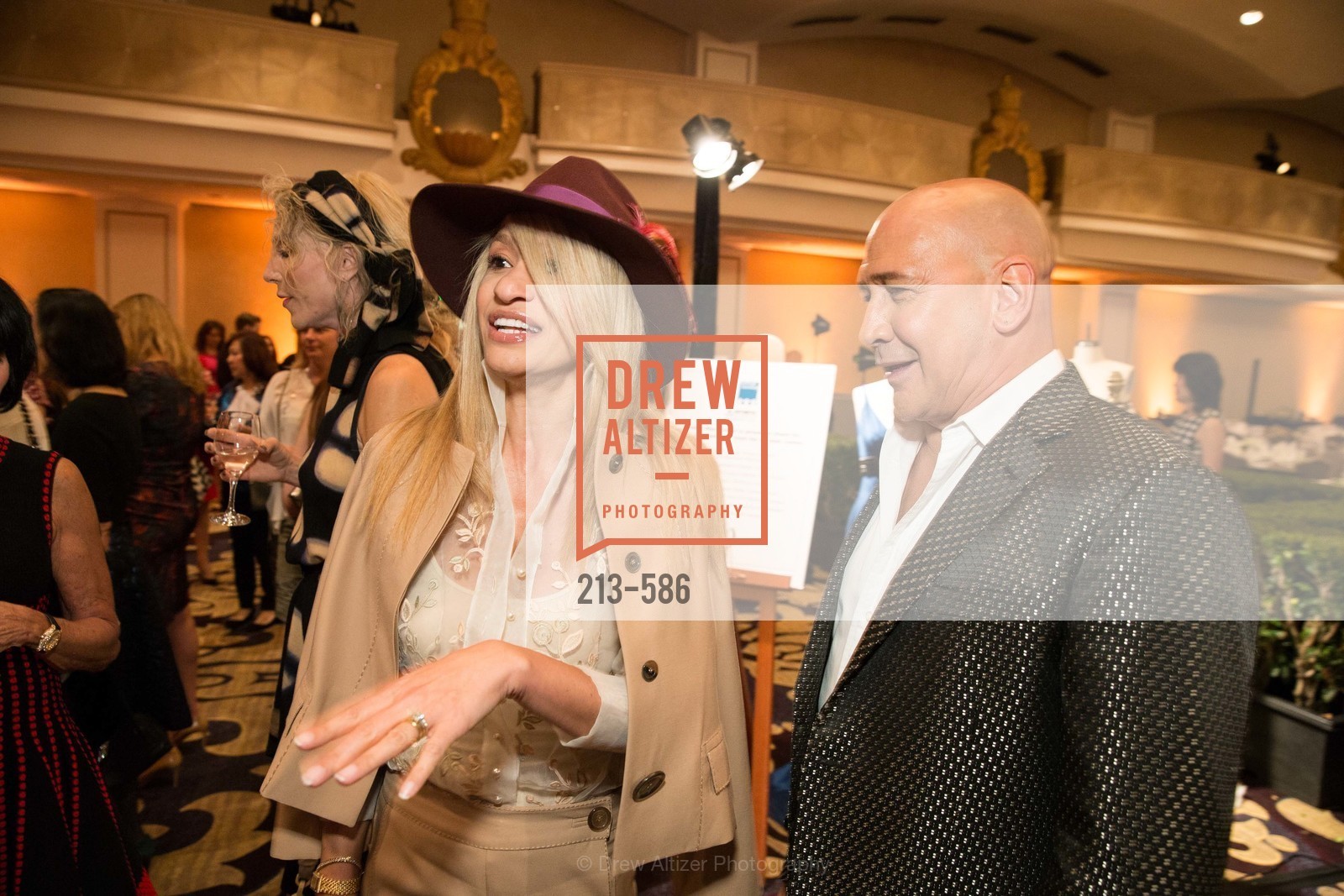 Navid Armstrong, Carmen Marc Valvo, 2014 Bay Area ARTHRITIS AUXILLIARY Benefit & Fashion Show, US, October 2nd, 2014,Drew Altizer, Drew Altizer Photography, full-service agency, private events, San Francisco photographer, photographer california