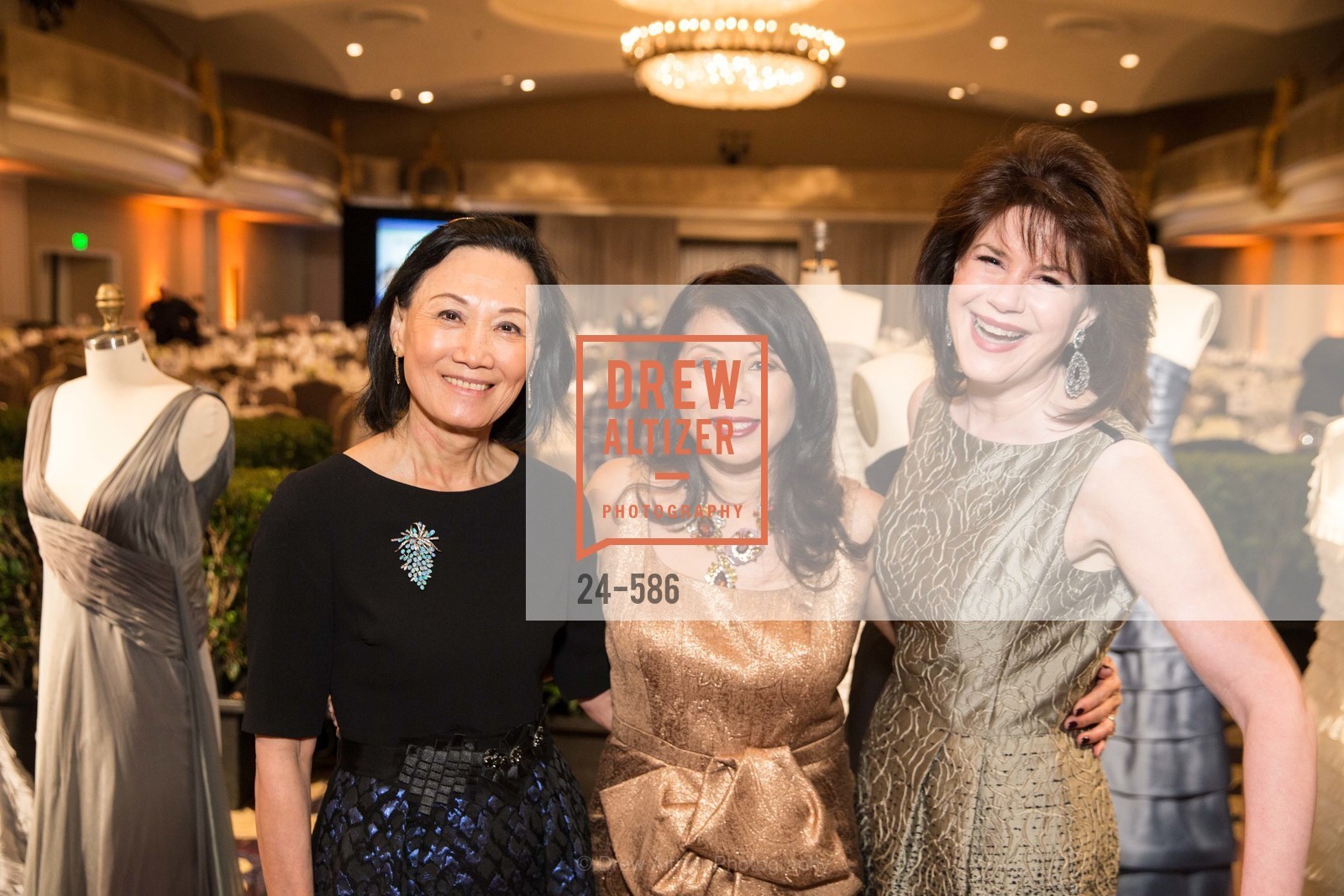 Iris Chan, Sharon Seto, Elaine Mellis, 2014 Bay Area ARTHRITIS AUXILLIARY Benefit & Fashion Show, US, October 2nd, 2014,Drew Altizer, Drew Altizer Photography, full-service event agency, private events, San Francisco photographer, photographer California