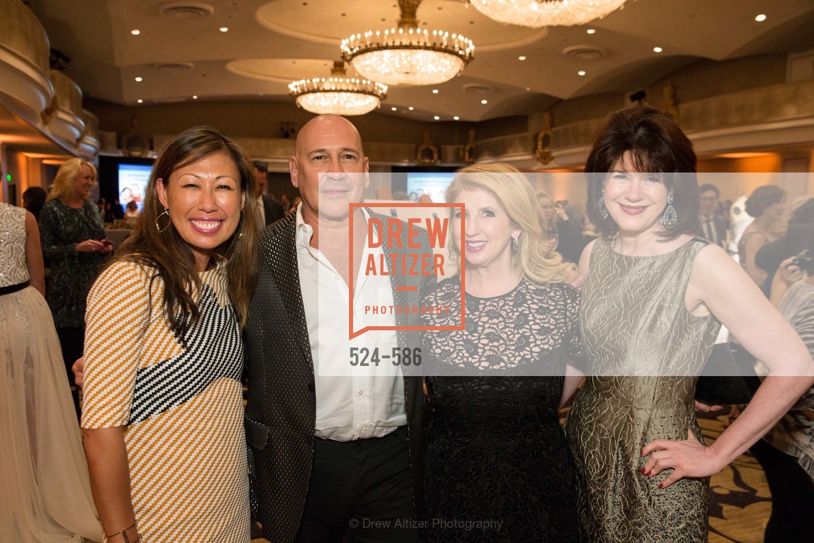 Joy Boatwright, Carmen Marc Valvo, Roberta Economidis, Elaine Mellis, 2014 Bay Area ARTHRITIS AUXILLIARY Benefit & Fashion Show, US, October 2nd, 2014