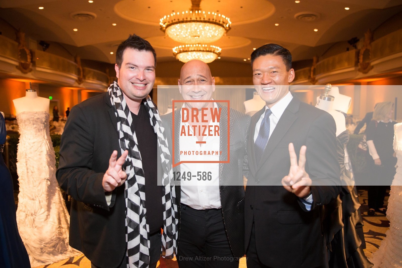 Jason Brock, Carmen Marc Valvo, Dan Toy, 2014 Bay Area ARTHRITIS AUXILLIARY Benefit & Fashion Show, US, October 2nd, 2014,Drew Altizer, Drew Altizer Photography, full-service agency, private events, San Francisco photographer, photographer california