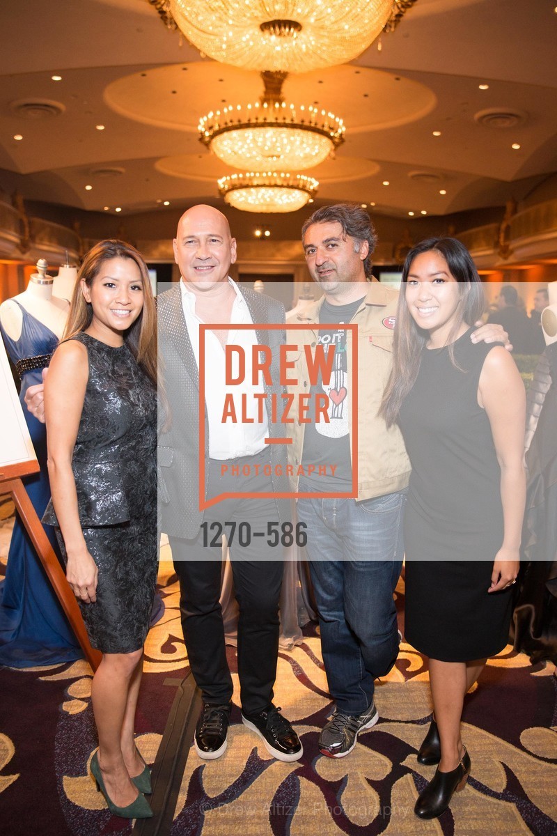 Lillian Phan, Carmen Marc Valvo, Hooman Khalili, Jeannie Brown, 2014 Bay Area ARTHRITIS AUXILLIARY Benefit & Fashion Show, US, October 2nd, 2014,Drew Altizer, Drew Altizer Photography, full-service agency, private events, San Francisco photographer, photographer california