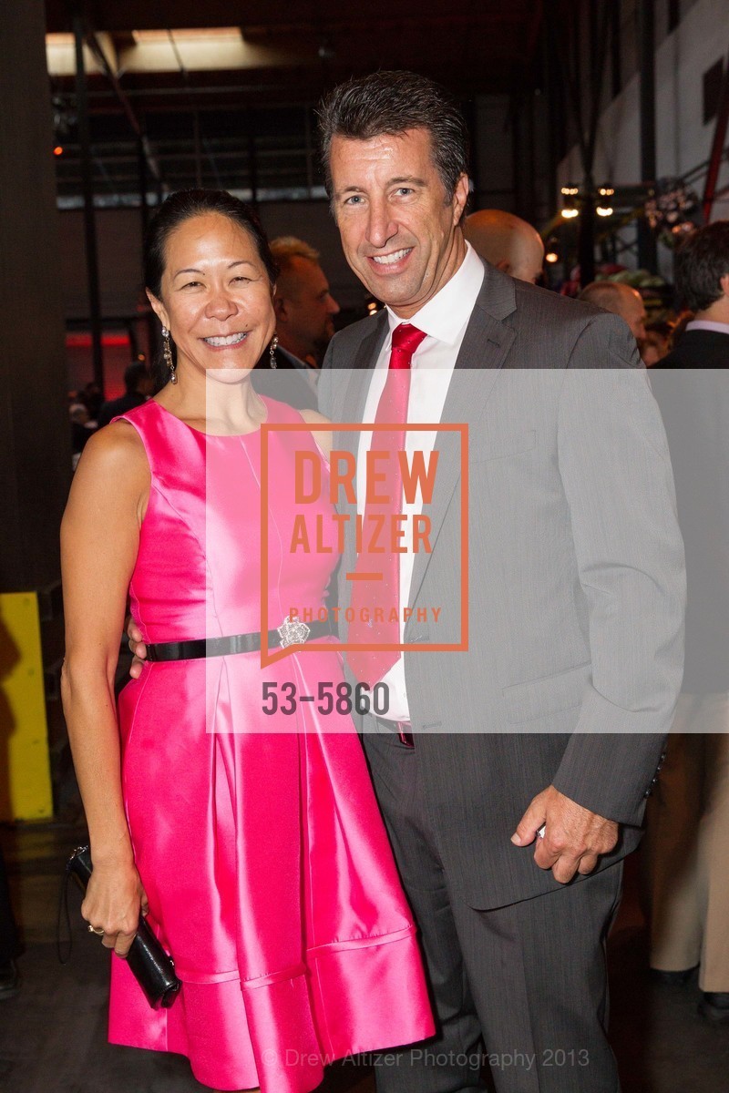 Lesley Eckstein, Steve Milovich, SAN FRANCISCO & MARIN FOOD BANK'S Fall Gala: One Big Table, US, September 21st, 2013, Photo #53-5860 Lesley Eckstein, Steve Milovich, Photo #53-5860