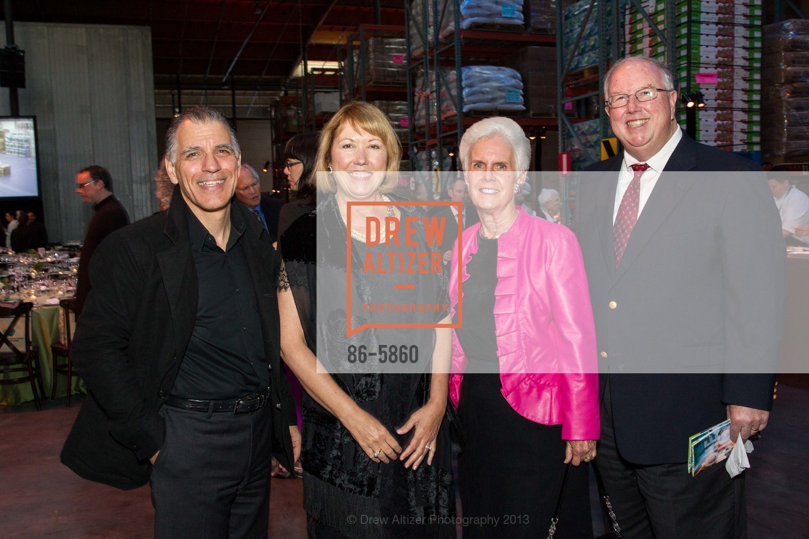 Peter Gatto, Brenda Levine, Doreen Kopf, Richard Kopf, SAN FRANCISCO & MARIN FOOD BANK'S Fall Gala: One Big Table, US, September 21st, 2013, Photo #86-5860 Peter Gatto, Brenda Levine, Doreen Kopf, Richard Kopf, Photo #86-5860