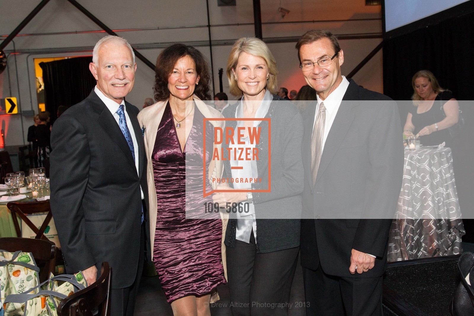 Paul Ash, Sylvia Fernandez, Kate Kelly, Bob Brenneman, SAN FRANCISCO & MARIN FOOD BANK'S Fall Gala: One Big Table, US, September 21st, 2013, Photo #109-5860 Paul Ash, Sylvia Fernandez, Kate Kelly, Bob Brenneman, Photo #109-5860