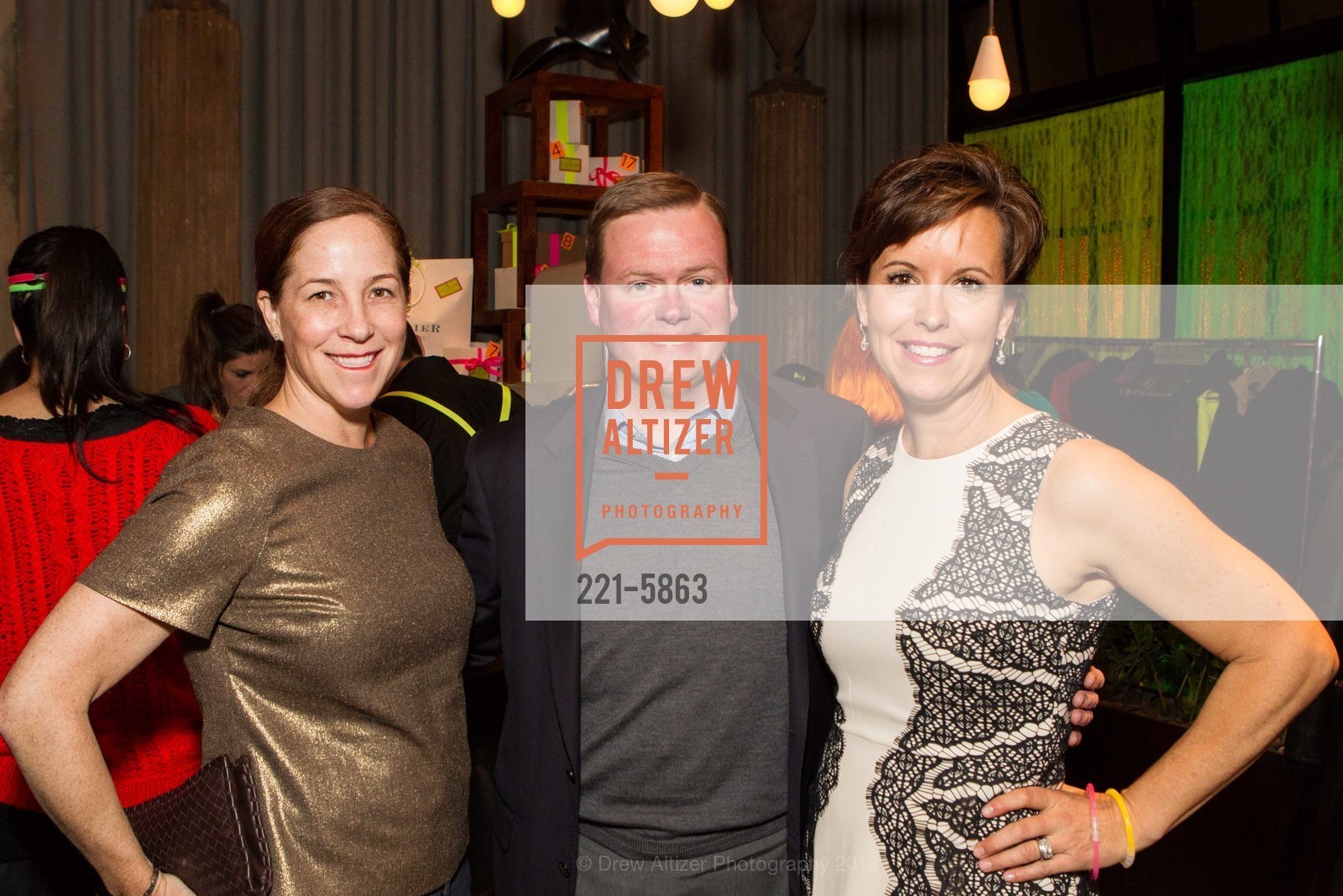 Lauren Haswell, Ted Smith, Kate Smith, CAVALIER: A Neon Holiday Fundraiser, US, December 3rd, 2013, Photo #221-5863 Lauren Haswell, Ted Smith, Kate Smith, Photo #221-5863