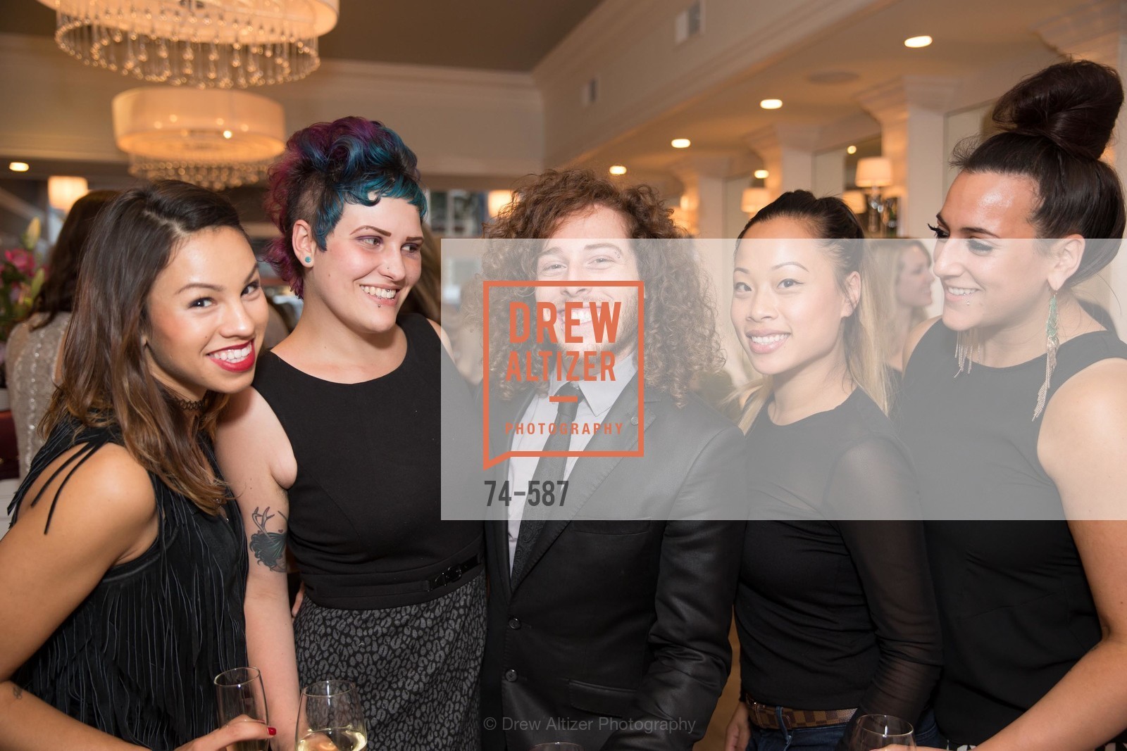 Ruby Gallardo, Cynthia Irvis, Aaron Gluck, Donna Rao, Brittany Paz, BLOOM BLOW DRY BAR Grand Opening Party, US, October 2nd, 2014,Drew Altizer, Drew Altizer Photography, full-service agency, private events, San Francisco photographer, photographer california