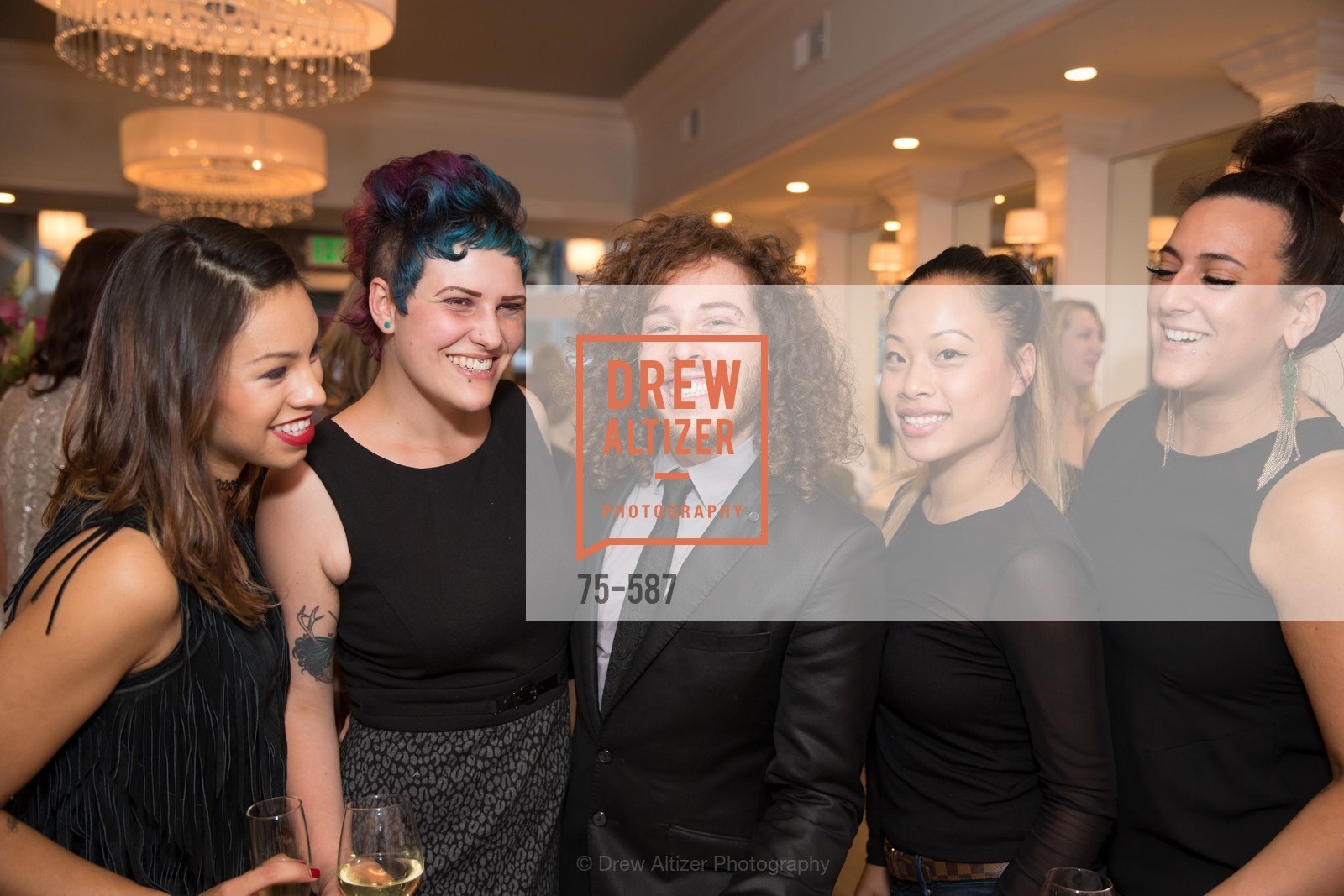 Ruby Gallardo, Cynthia Irvis, Aaron Gluck, Donna Rao, Brittany Paz, BLOOM BLOW DRY BAR Grand Opening Party, US, October 2nd, 2014,Drew Altizer, Drew Altizer Photography, full-service agency, private events, San Francisco photographer, photographer california