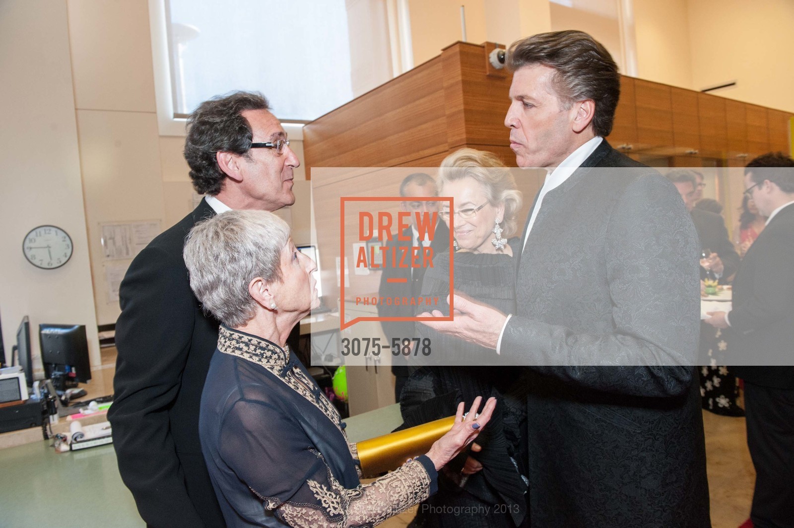 Fred Levin, Nancy Livingston, Andrea Herberstein, Thomas Hampson, Photo #3075-5878