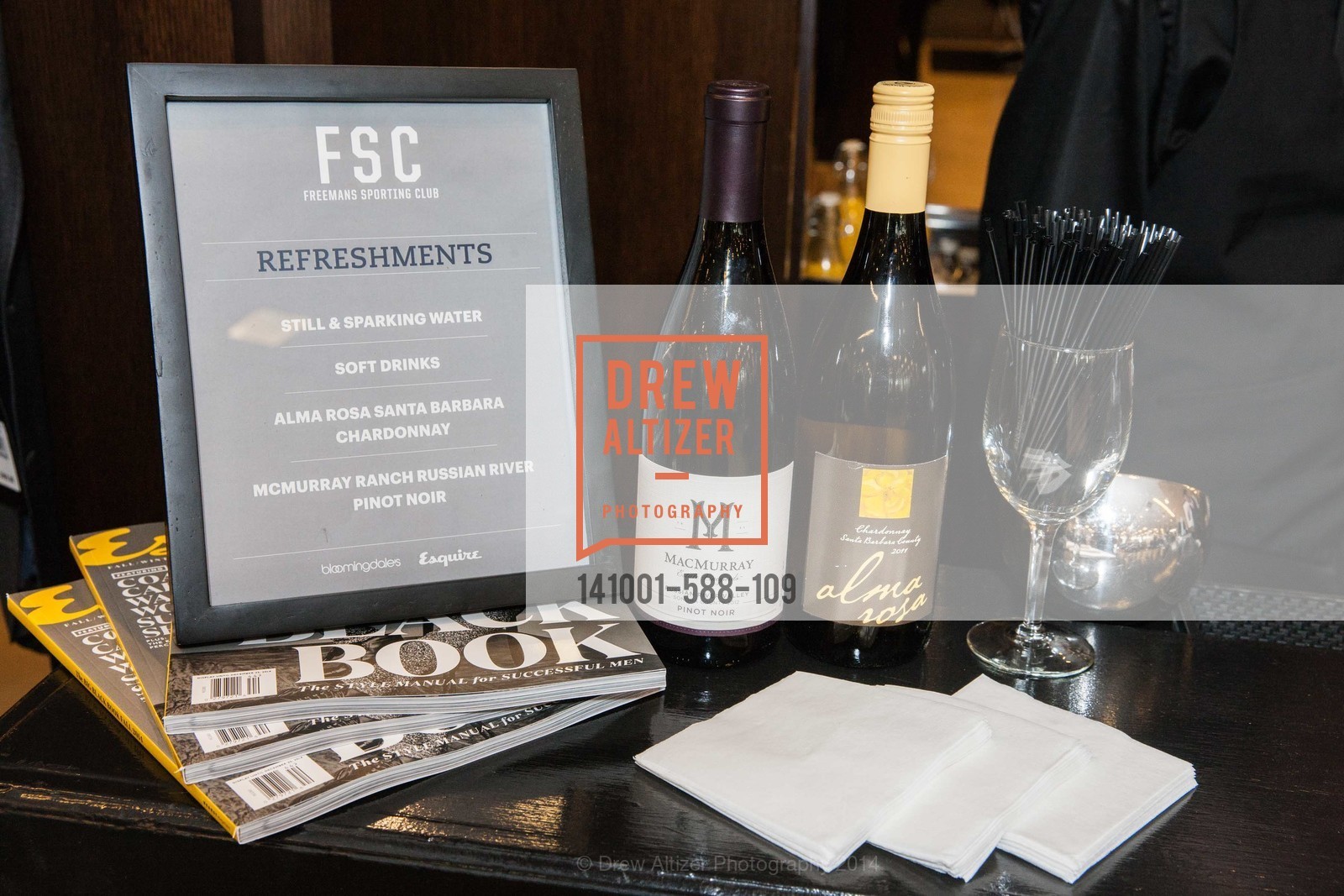 Atmosphere, ESQUIRE & BLOOMINGDALE'S SF Celebrate the Launch of FREEMANS SPORTING GOODS, US, October 2nd, 2014,Drew Altizer, Drew Altizer Photography, full-service event agency, private events, San Francisco photographer, photographer California