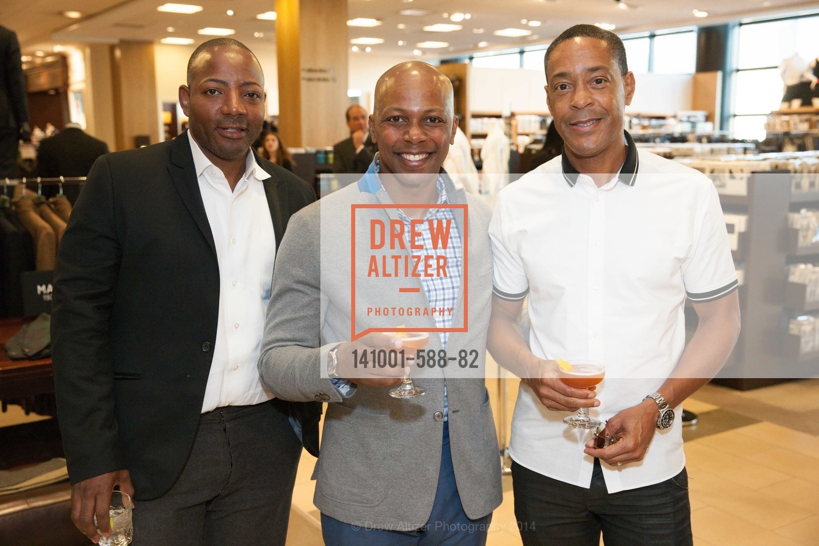 Joaquin McCoy, Shaun Saunders, John Barnhill, ESQUIRE & BLOOMINGDALE'S SF Celebrate the Launch of FREEMANS SPORTING GOODS, US, October 2nd, 2014,Drew Altizer, Drew Altizer Photography, full-service agency, private events, San Francisco photographer, photographer california