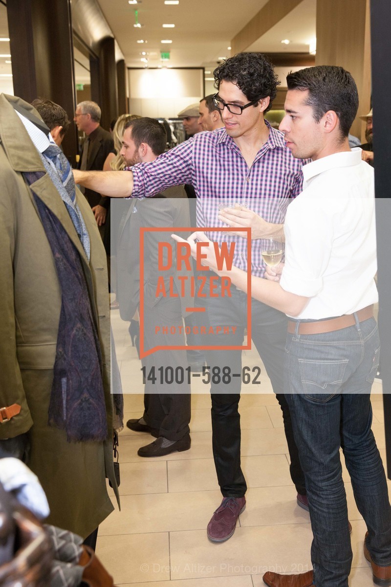 Carlos Pineda, Michael Bisera, ESQUIRE & BLOOMINGDALE'S SF Celebrate the Launch of FREEMANS SPORTING GOODS, US, October 2nd, 2014,Drew Altizer, Drew Altizer Photography, full-service agency, private events, San Francisco photographer, photographer california