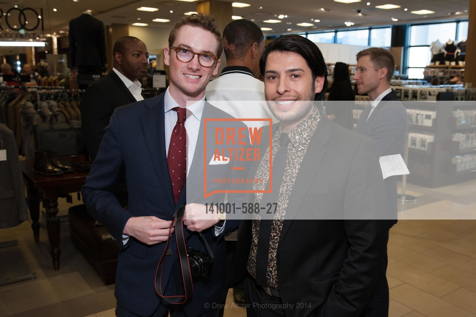 Ian Anderson, Hector Vargas, ESQUIRE & BLOOMINGDALE'S SF Celebrate the Launch of FREEMANS SPORTING GOODS, US, October 2nd, 2014,Drew Altizer, Drew Altizer Photography, full-service agency, private events, San Francisco photographer, photographer california
