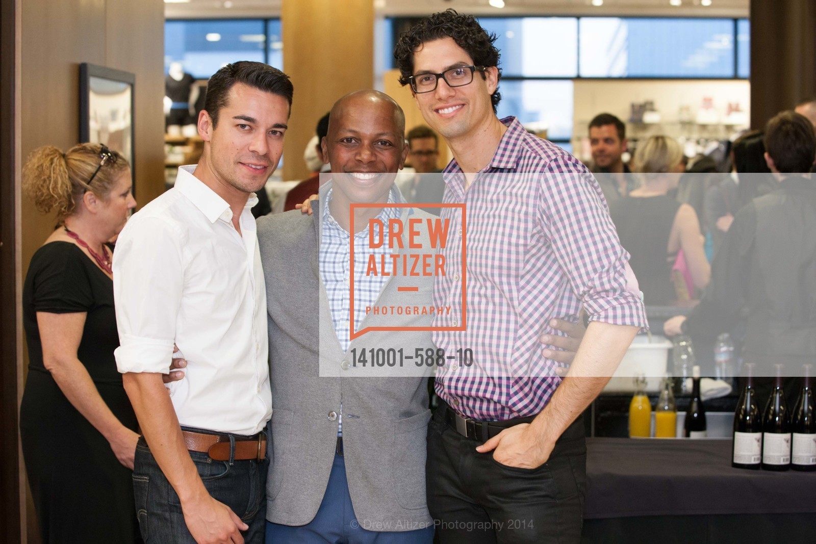 Carlos Pineda, Shaun Saunders, Michael Bisera, ESQUIRE & BLOOMINGDALE'S SF Celebrate the Launch of FREEMANS SPORTING GOODS, US, October 2nd, 2014,Drew Altizer, Drew Altizer Photography, full-service agency, private events, San Francisco photographer, photographer california