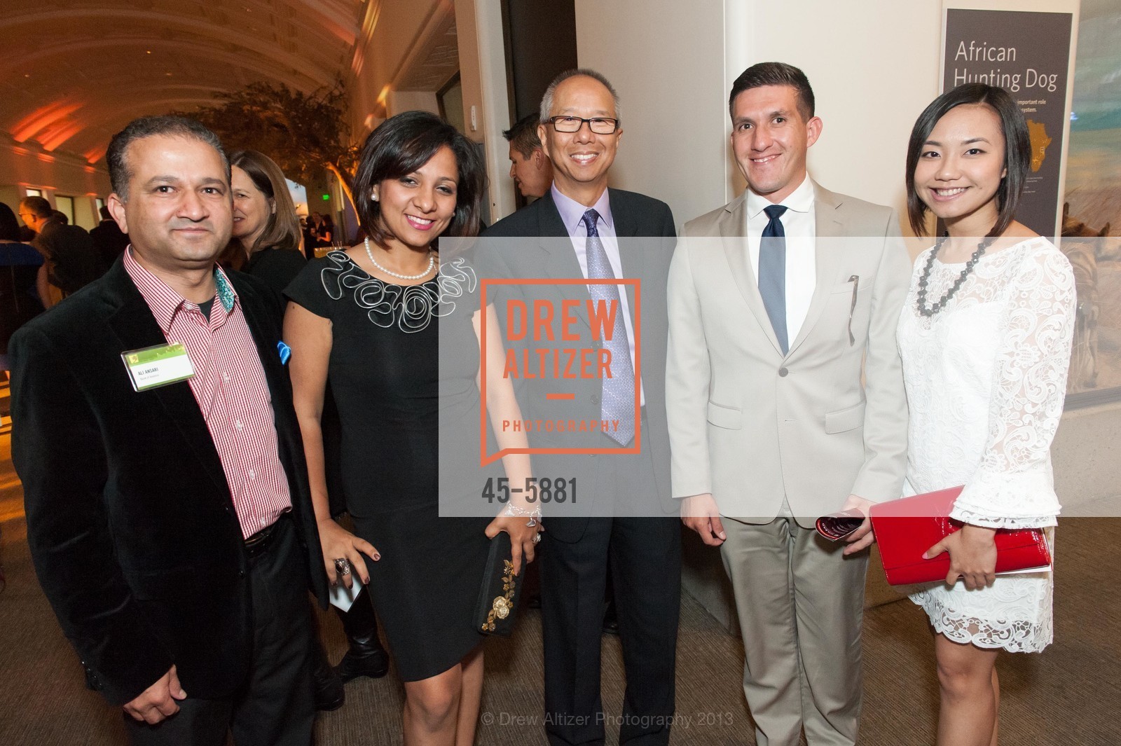 Ali Ansari, Neha Taleja, Larry Lee, Dennis Sanchez, Gogo Wu, SAN FRANCISCO AIDS FOUNDATION'S Tribute Celebration 2013, US, October 12th, 2013, Photo #45-5881 Ali Ansari, Neha Taleja, Larry Lee, Dennis Sanchez, Gogo Wu, Photo #45-5881