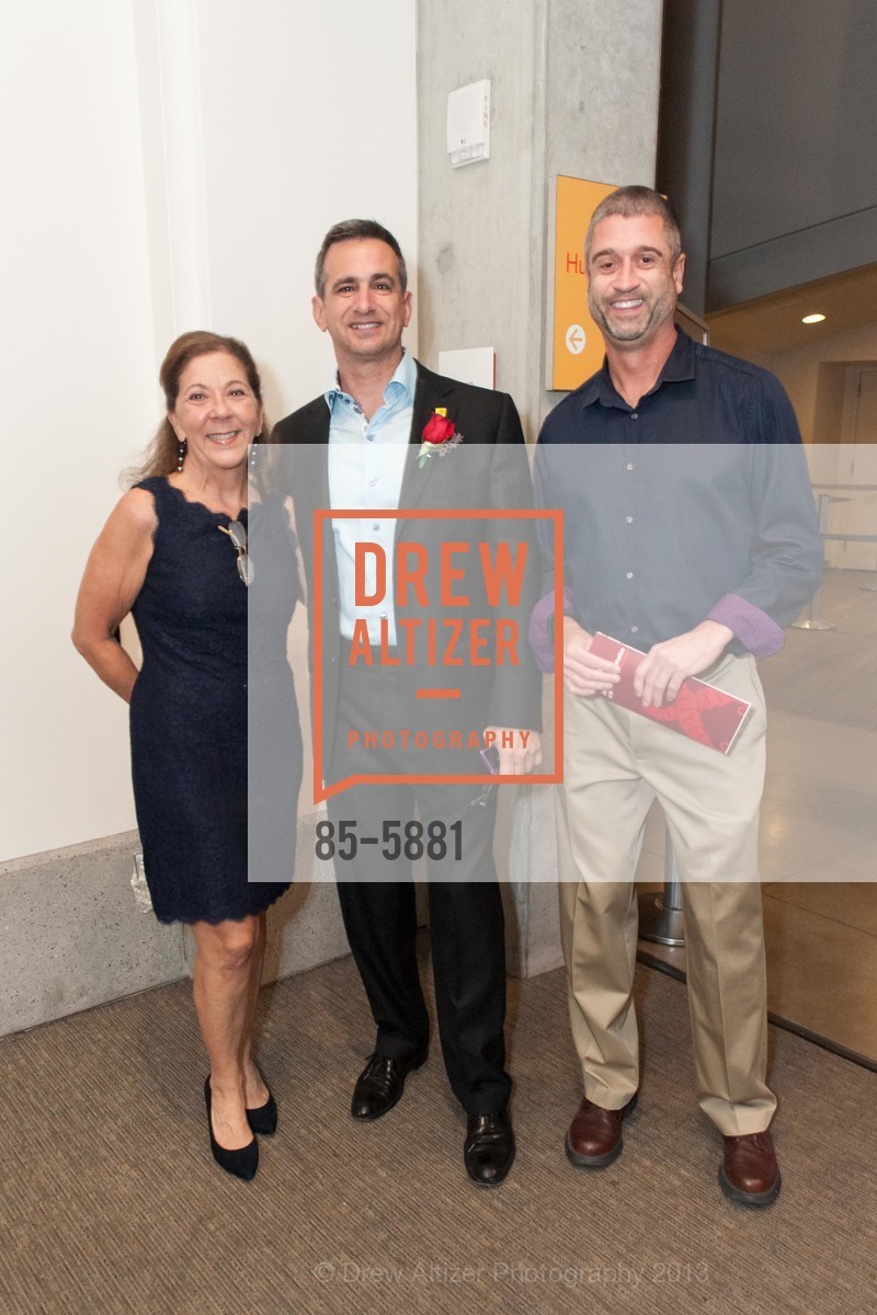 Debbie Schechtman, Neil Giuliano, Glen Roberts, SAN FRANCISCO AIDS FOUNDATION'S Tribute Celebration 2013, US, October 12th, 2013, Photo #85-5881 Debbie Schechtman, Neil Giuliano, Glen Roberts, Photo #85-5881