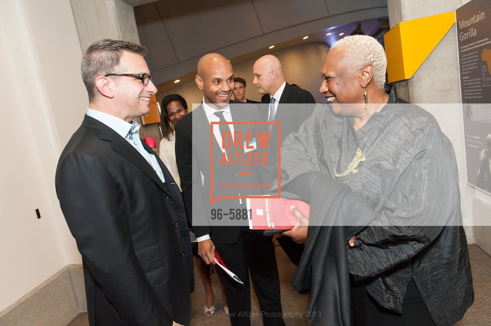 Neil Giuliano, Roderic Seymore, Melvinie Seymore, SAN FRANCISCO AIDS FOUNDATION'S Tribute Celebration 2013, US, October 12th, 2013, Photo #96-5881 Neil Giuliano, Roderic Seymore, Melvinie Seymore, Photo #96-5881
