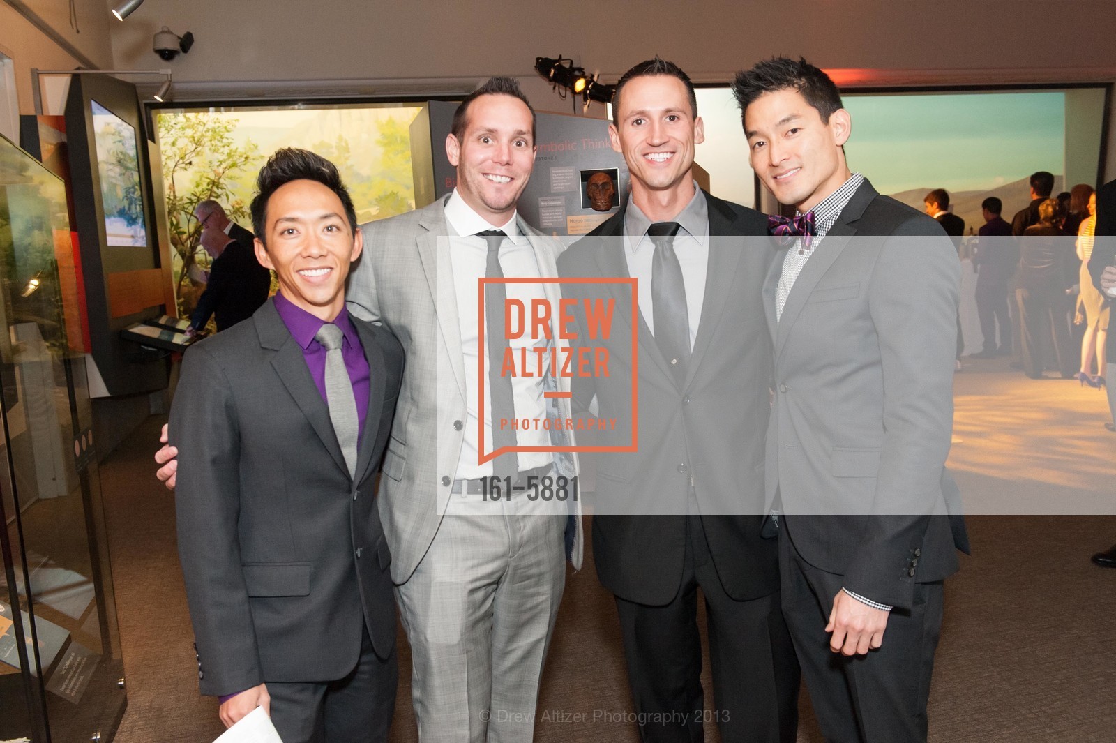 Bryan King, Thomas McMann, Lucas Caster, Spencer Shimada, SAN FRANCISCO AIDS FOUNDATION'S Tribute Celebration 2013, US, October 12th, 2013, Photo #161-5881 Bryan King, Thomas McMann, Lucas Caster, Spencer Shimada, Photo #161-5881