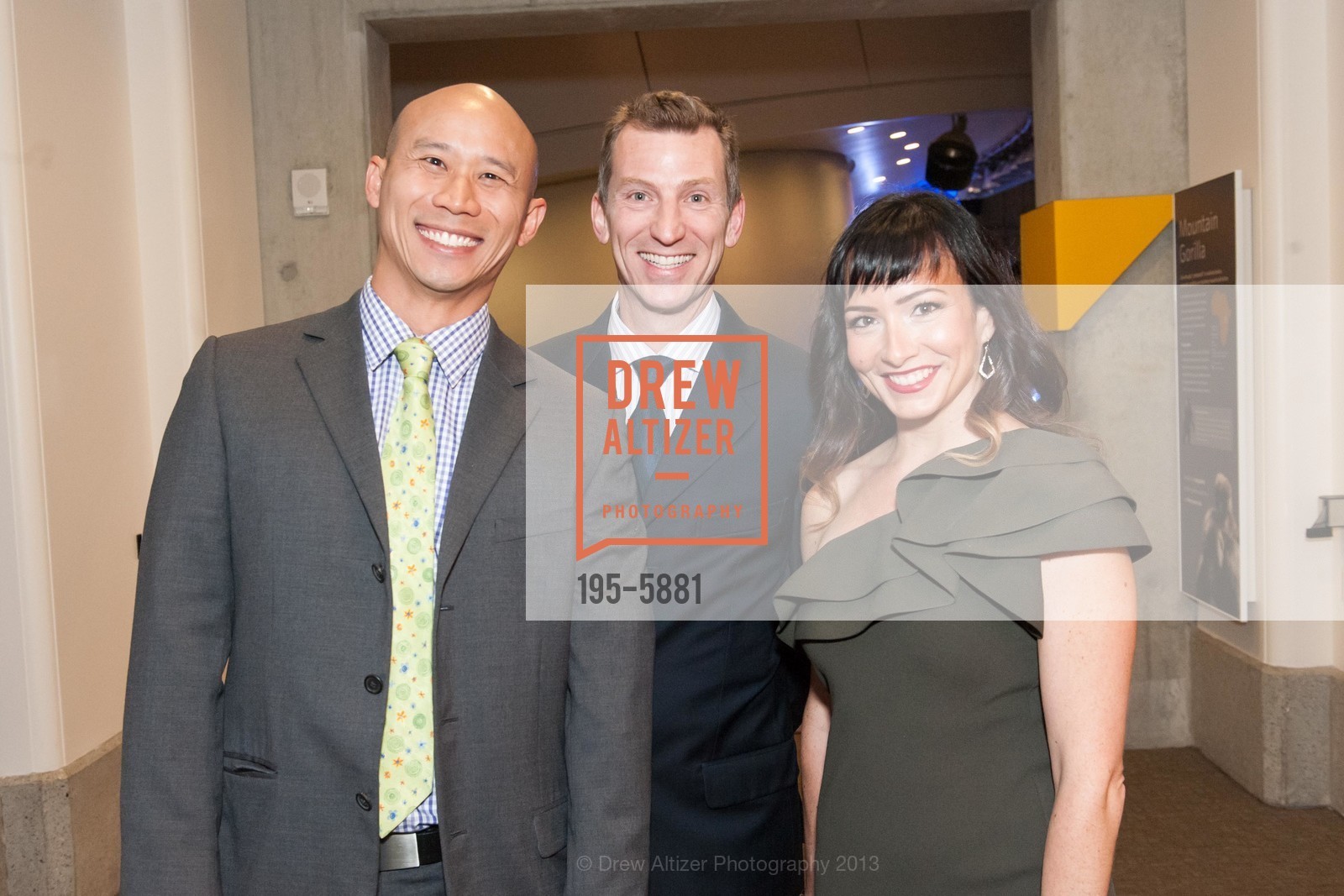 Keng Goh, Joe McKim, Andrea Acosta, SAN FRANCISCO AIDS FOUNDATION'S Tribute Celebration 2013, US, October 12th, 2013, Photo #195-5881 Keng Goh, Joe McKim, Andrea Acosta, Photo #195-5881