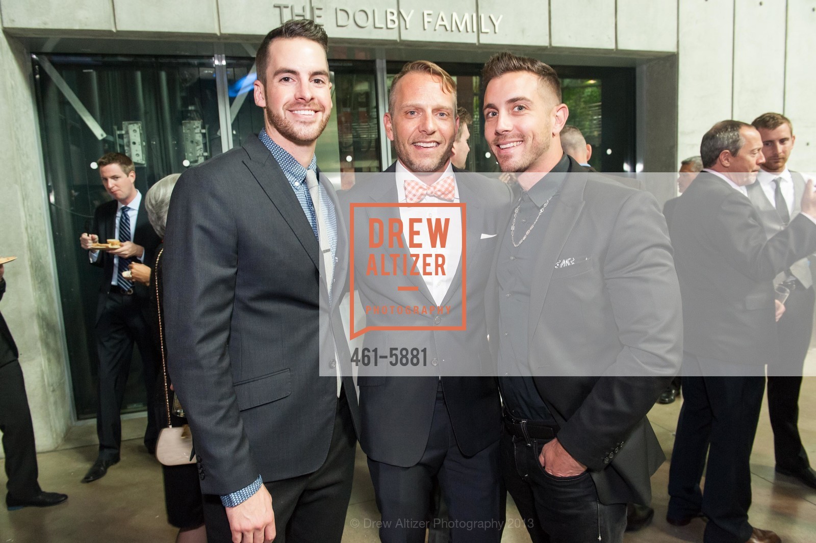 Cory Schisler, Dave Karraker, Michael Gonzalez, SAN FRANCISCO AIDS FOUNDATION'S Tribute Celebration 2013, US, October 12th, 2013, Photo #461-5881 Cory Schisler, Dave Karraker, Michael Gonzalez, Photo #461-5881
