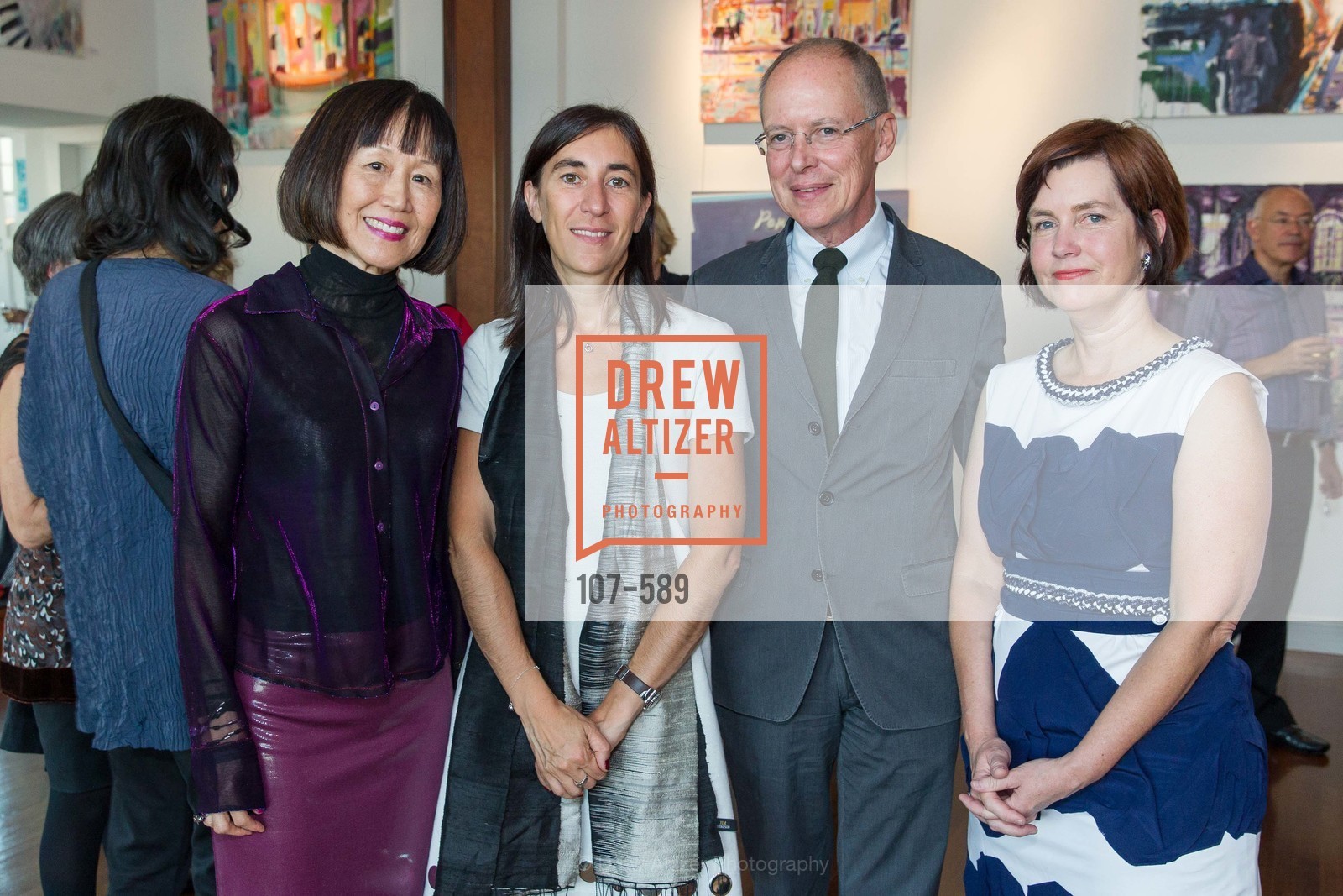 Rebecca Chou, Pauline Carmona, Charles Desmarais, Mary Lipian, "EVERYTHING ON IT" and "LUMIERES", US, October 2nd, 2014, Photo #107-589 Rebecca Chou, Pauline Carmona, Charles Desmarais, Mary Lipian, Photo #107-589
