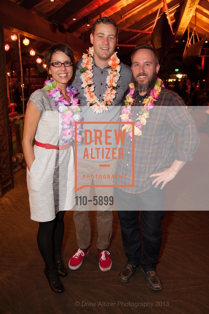 Heather Morra, Lucas Schoemaker, Damian Fagan, FAIRMONT HOTEL'S Tonga Room Relaunch of Cocktail and Dinner Menu, US, November 4th, 2013, Photo #110-5899 Heather Morra, Lucas Schoemaker, Damian Fagan, Photo #110-5899