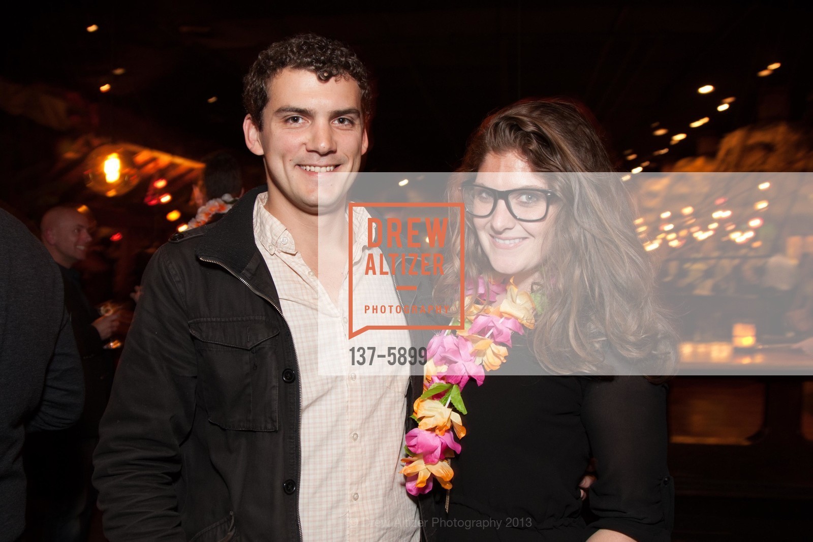 Andrew Dalton, Lauryn McCarthy, FAIRMONT HOTEL'S Tonga Room Relaunch of Cocktail and Dinner Menu, US, November 4th, 2013, Photo #137-5899 Andrew Dalton, Lauryn McCarthy, Photo #137-5899