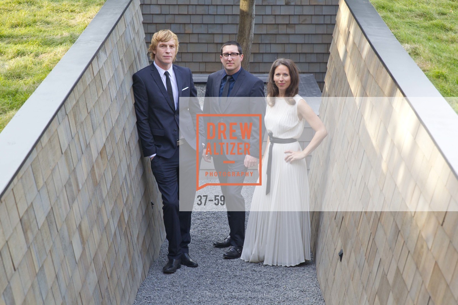 Kevin Hackett, Robo Gerson, Jessica Weigley, San Francisco Decorator Showcase Sponsors Preview Gala, US. 3630 Jackson Street, April 23rd, 2015, Photo #37-59 Kevin Hackett, Robo Gerson, Jessica Weigley, Photo #37-59