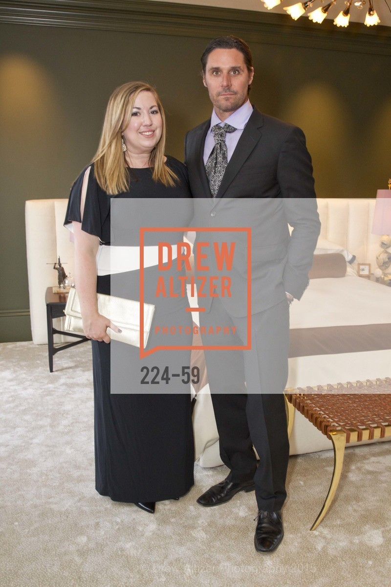 Courtney Springer, Will Wick, San Francisco Decorator Showcase Sponsors Preview Gala, 3630 Jackson Street, April 23rd, 2015