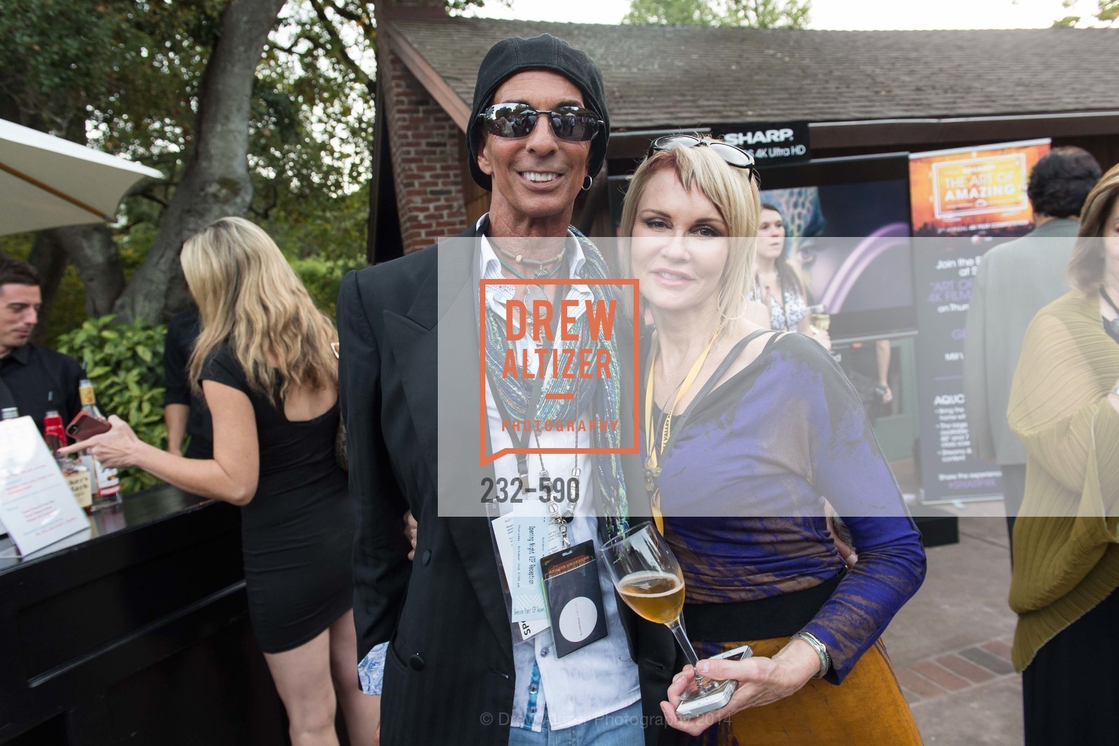 Richard Habib, Nancy Meden, Mill Valley Film Festival 2014 Opening Night, US, October 3rd, 2014, Photo #232-590 Richard Habib, Nancy Meden, Photo #232-590