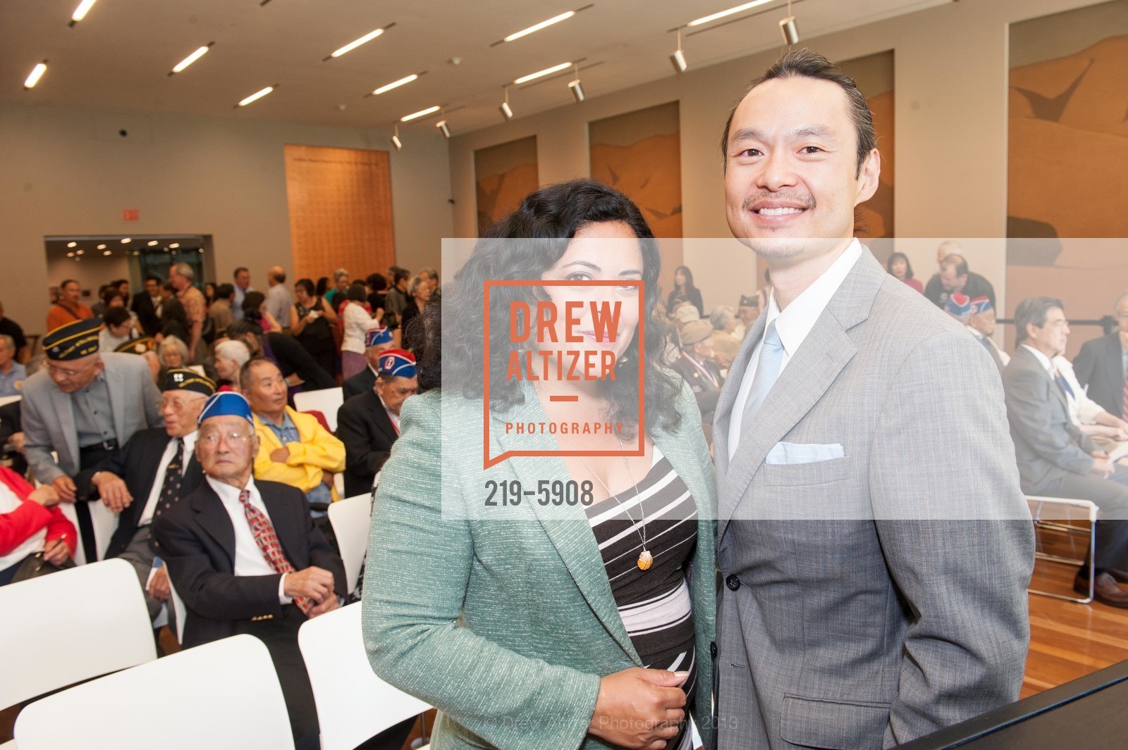 Maya Soetoro-Ng, Konrad Ng, FAMSF American Hero: Congressional Gold Medal Opening Celebration, US, June 29th, 2013, Photo #219-5908 Maya Soetoro-Ng, Konrad Ng, Photo #219-5908