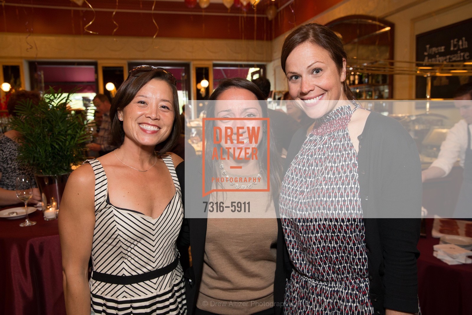 Sarah Sung, Michelle Lipa, Kristin Biniek, BOUCHON BISTRO Celebrates its 15th Anniversary, US, October 15th, 2013, Photo #7316-5911 Sarah Sung, Michelle Lipa, Kristin Biniek, Photo #7316-5911