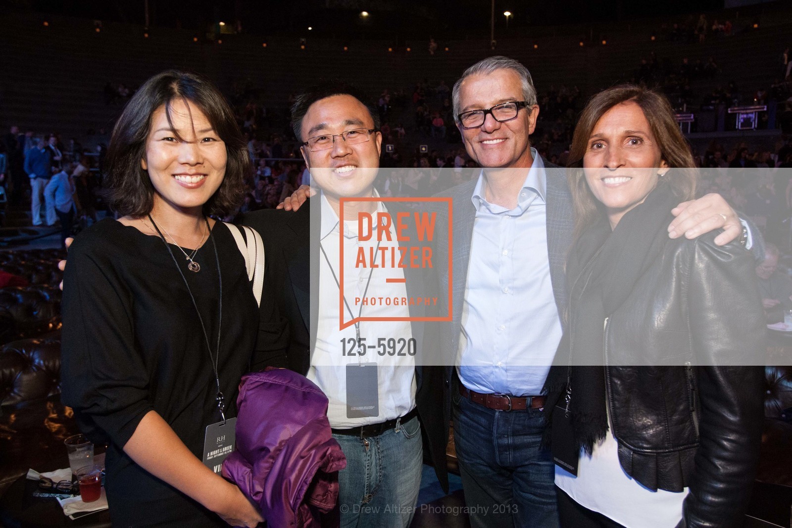 Maryann Kim, Edward Lee, Carlos Alberini, Andrea Alberini, RESTORATION HARDWARE: Music at the Greek, US, September 20th, 2013, Photo #125-5920 Maryann Kim, Edward Lee, Carlos Alberini, Andrea Alberini, Photo #125-5920