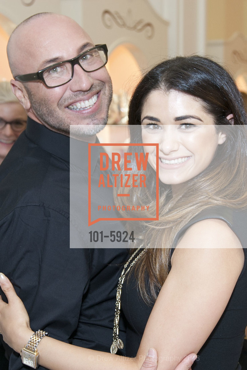 Joseph Perez, Dalia Daoudi, BENEFITS COSMETICS BOUTIQUE Downtown San Francisco Store Opening, US, July 30th, 2013, Photo #101-5924 Joseph Perez, Dalia Daoudi, Photo #101-5924